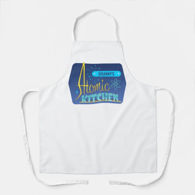Delantal Apron, Personalizar de la cocina atómica (Anverso)
