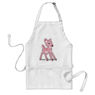 Delantal Apron Pink Fawn