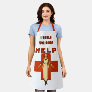 Delantal Apron, Poster de Enfermeras de la Primera Guerra M