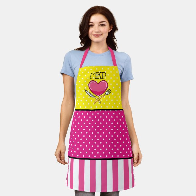 Delantal APRON Pretty Poppin' (Gastado)