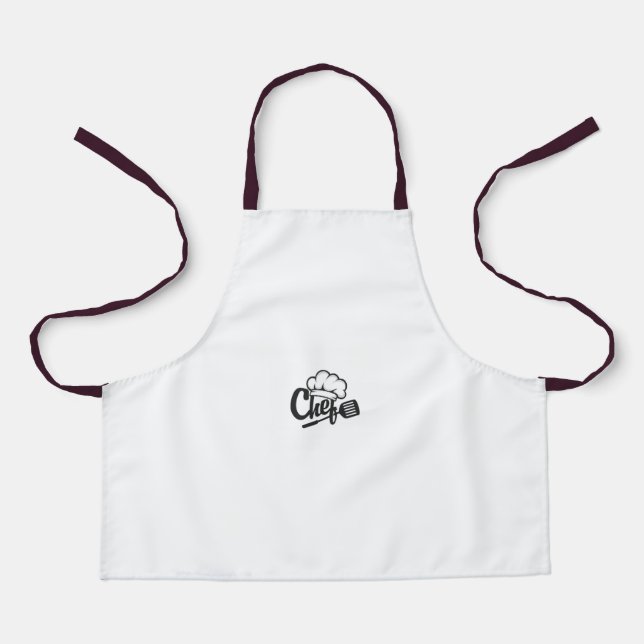 Delantal Aprón profesional "Chef" (Anverso)