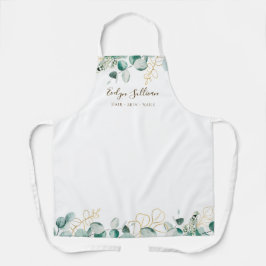 Delantal Apron profesional de belleza Eucalyptus