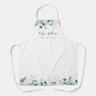 Delantal Apron profesional de belleza Eucalyptus