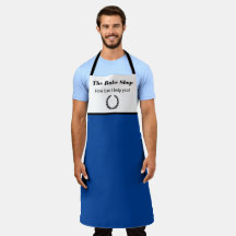 Apron profesional Personalización de texto y logot