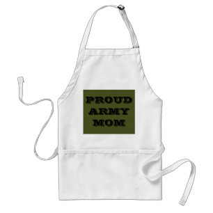 Delantal Apron Proud Army Mom