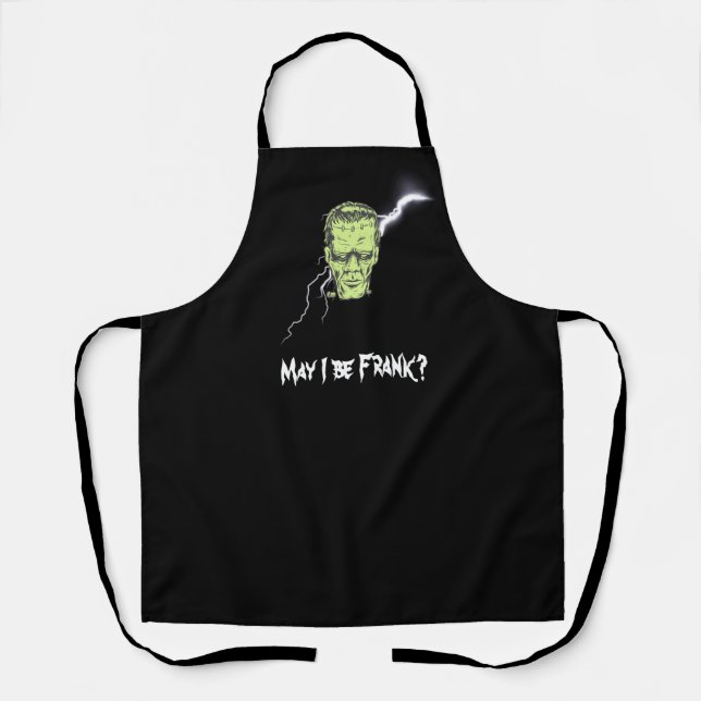 Delantal Apron, ¿Puedo Ser Frank, Frankenstein? (Anverso)
