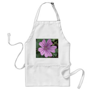 Delantal Apron Purple Wildflower