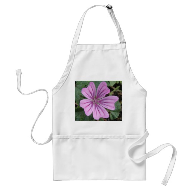 Delantal Apron Purple Wildflower (Frente)
