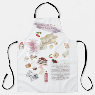 Delantal Apron, receta personalizado