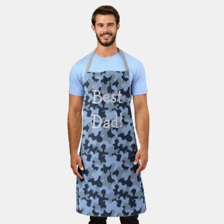 Delantal Apron: regalo de papá de camuflaje personalizado