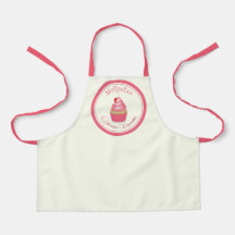 Apron retro deliciosos pasteles de niños