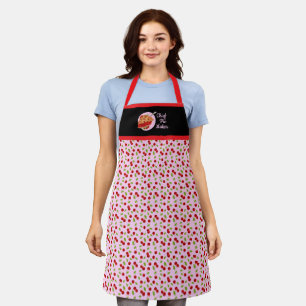 Delantal Apron retro muy cereza