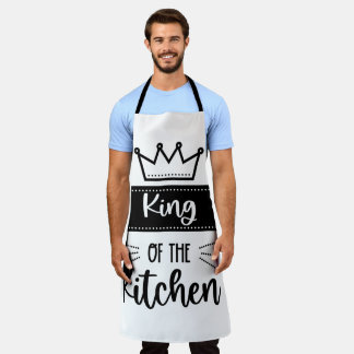 Delantal Aprón Rey De La Cocina