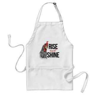Delantal Apron ~ Rise and Shine Chicken