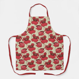 Delantal Apron Rojo