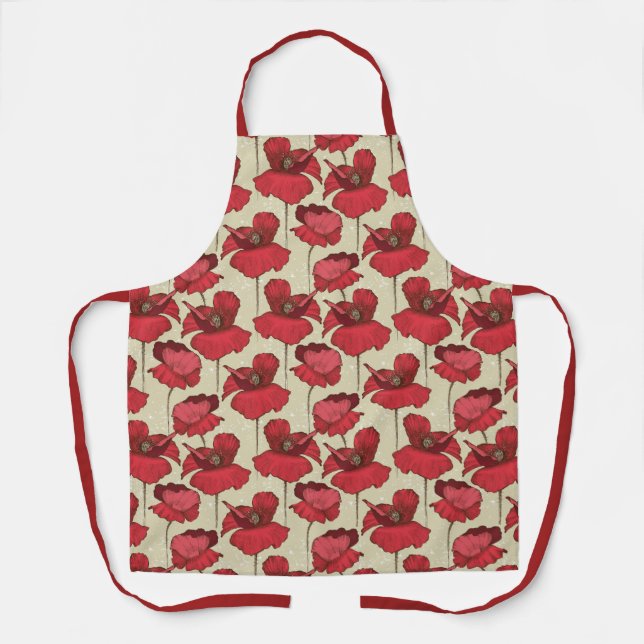 Delantal Apron Rojo (Anverso)