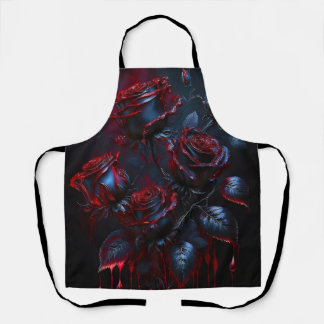 Delantal Apron Rosa místico - medio
