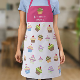 Delantal Apron rosado