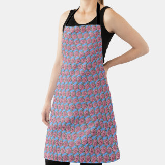 Delantal Apron Rosas de KiniArt