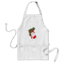Delantal Apron : Santa