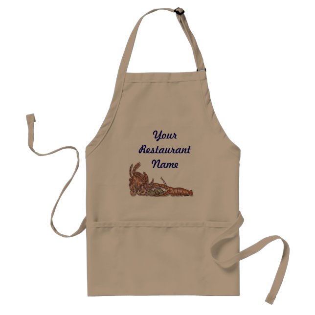 Delantal Apron Seafood (Frente)