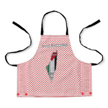 Apron Shemagh palestino - Apron Keffiyeh
