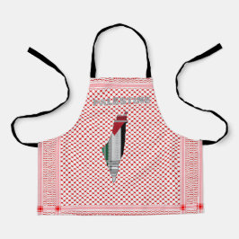 Delantal Apron Shemagh palestino - Apron Keffiyeh