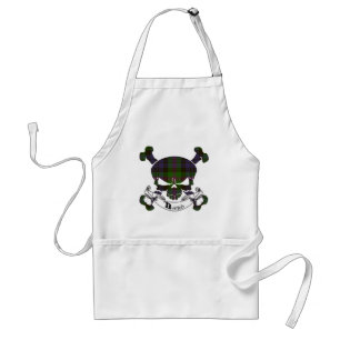 Delantal Apron Skull de Baird Tartan