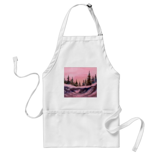 Delantal Apron Snowscape (Frente)