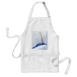 Delantal Apron Snowscape