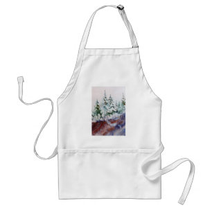 Delantal Apron Snowscape