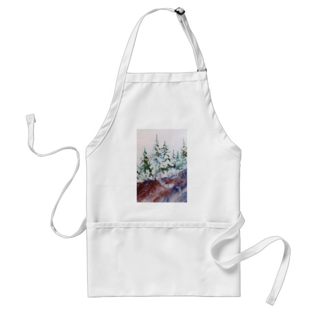 Delantal Apron Snowscape (Frente)