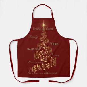Delantal Apron Somos Tan Benditos Navidades Edición Burgan