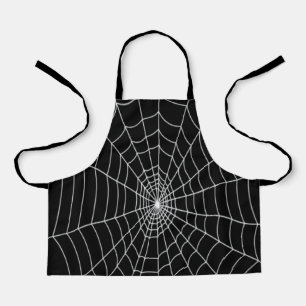 Delantal Apron Spider Web Halloween