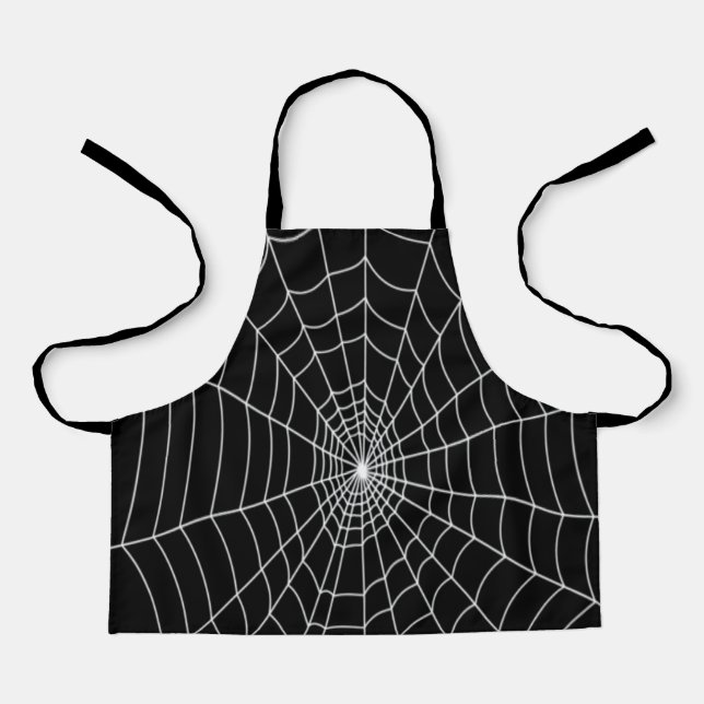 Delantal Apron Spider Web Halloween (Anverso)
