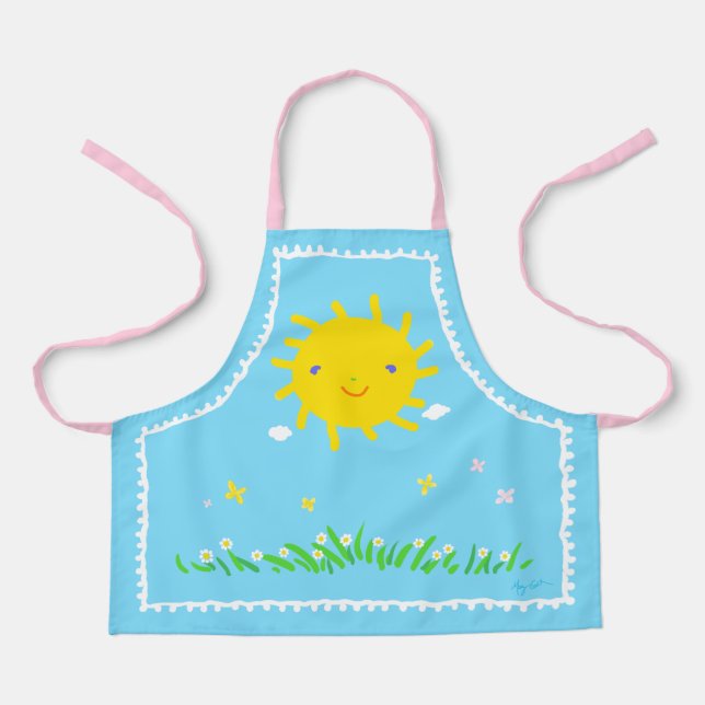 Delantal Apron Sunshine para niños (Anverso)