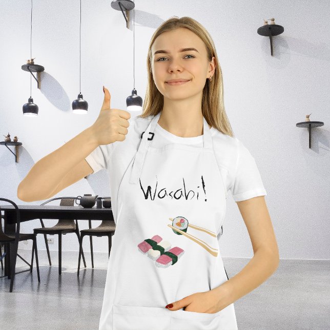 Delantal Aprón Sushi Oficial - Personalizado (Subido por el creador)