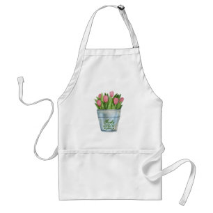 Delantal Apron Teacher Gift   Día de la Madre   Gracias Tul