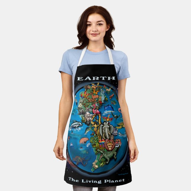 Delantal Apron terrestre (Gastado)