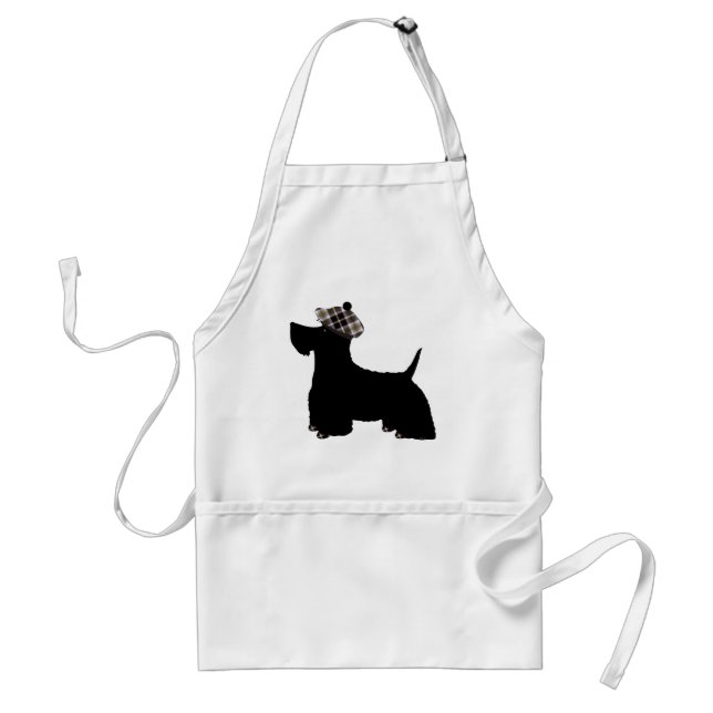 Delantal Apron Terrier de Escocia (Frente)