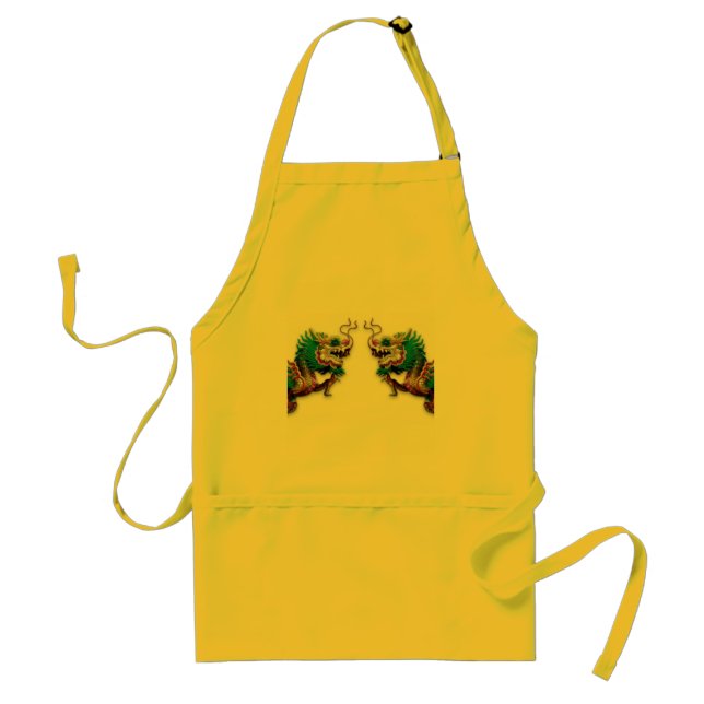 Delantal Apron Twin Dragons (Frente)