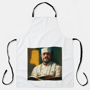 Delantal Apron, un chef italiano - Generación de IA