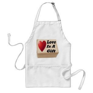 Delantal Apron Valentine Love es un regalo