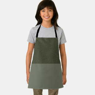 Delantal Apron verde personalizado Moss - Diseño superior t