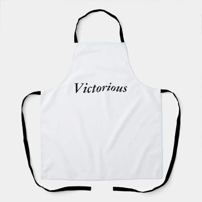 Delantal Apron victorioso (Anverso)