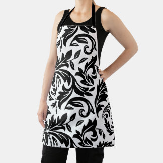 Delantal Apron White - P0358