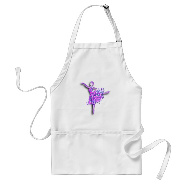 Delantal Apron with Ballerina (Frente)
