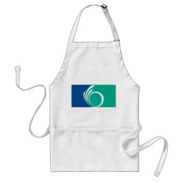 Delantal Apron with Flag of Ottawa, Canada