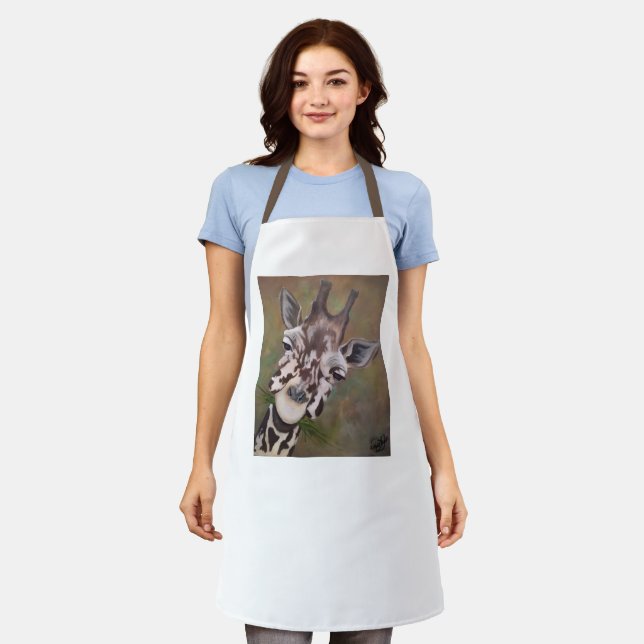 Delantal Apron with "What's Up" art (Gastado)