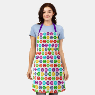 Delantal Aprones de cocina coloridos - Judaica - Estrellas 